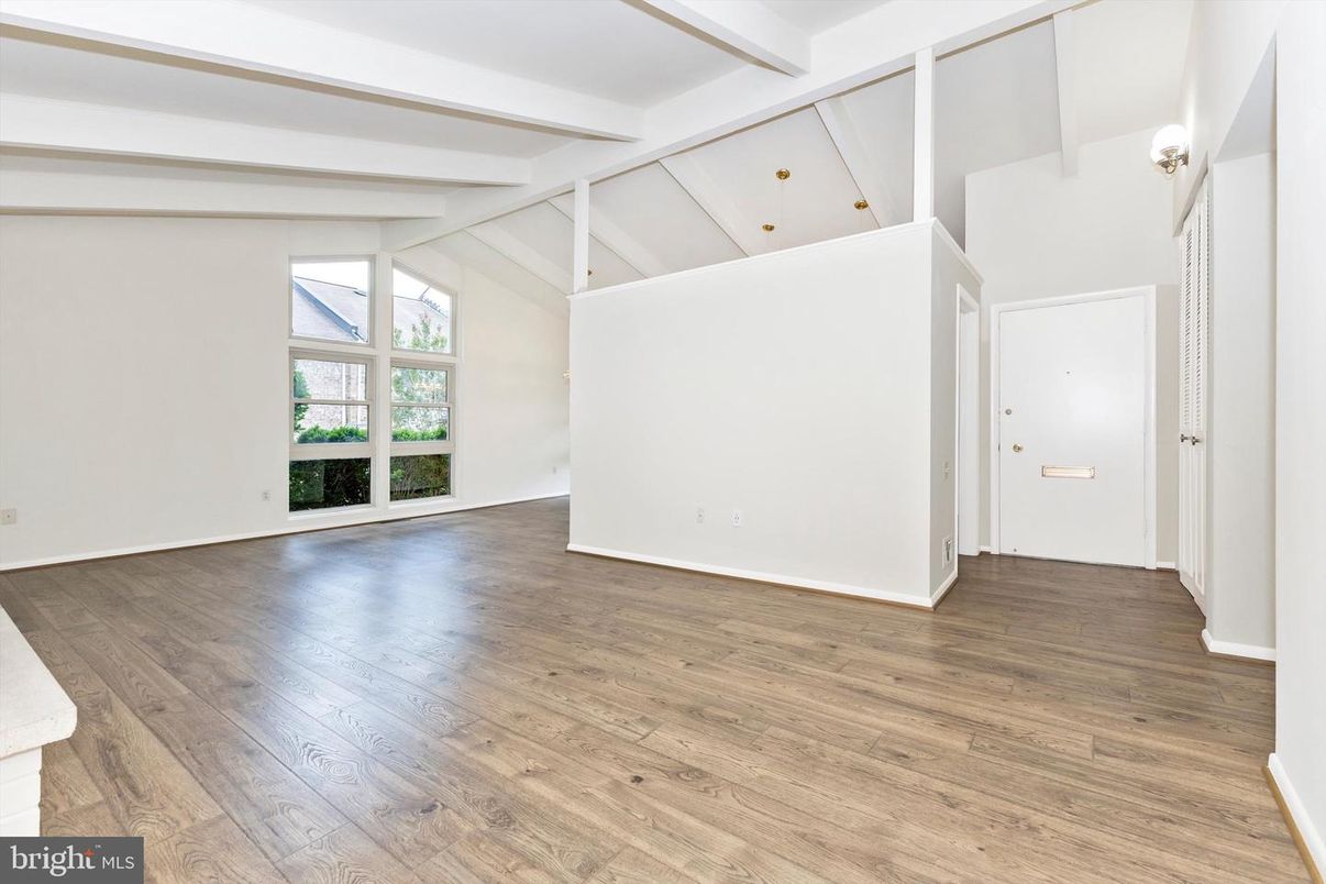 Empty room, Interior, Wood Texture Flooring