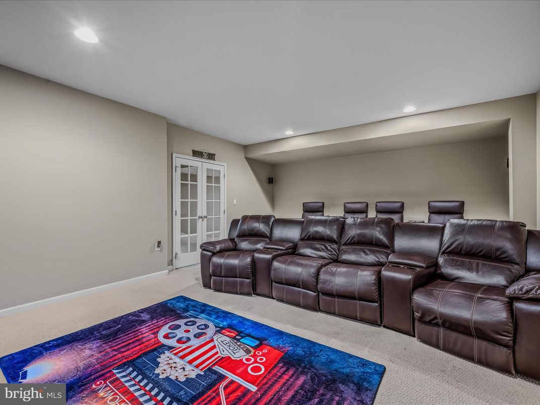 Home Theatre Room, Interior, Recessed Lighting, Theatre Room