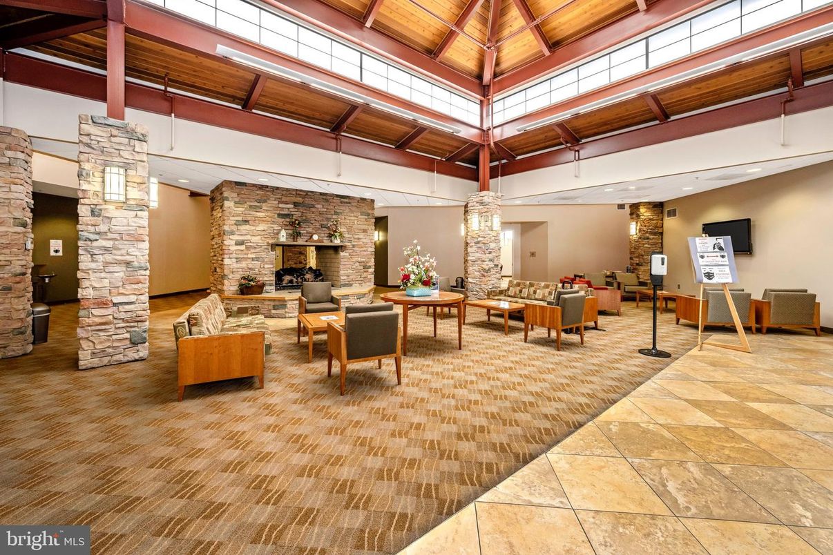 Chandelier, Interior, Living room, Pendant Lights, Recessed Lighting, Stone Walls, Wooden Beams, Wooden Ceilings