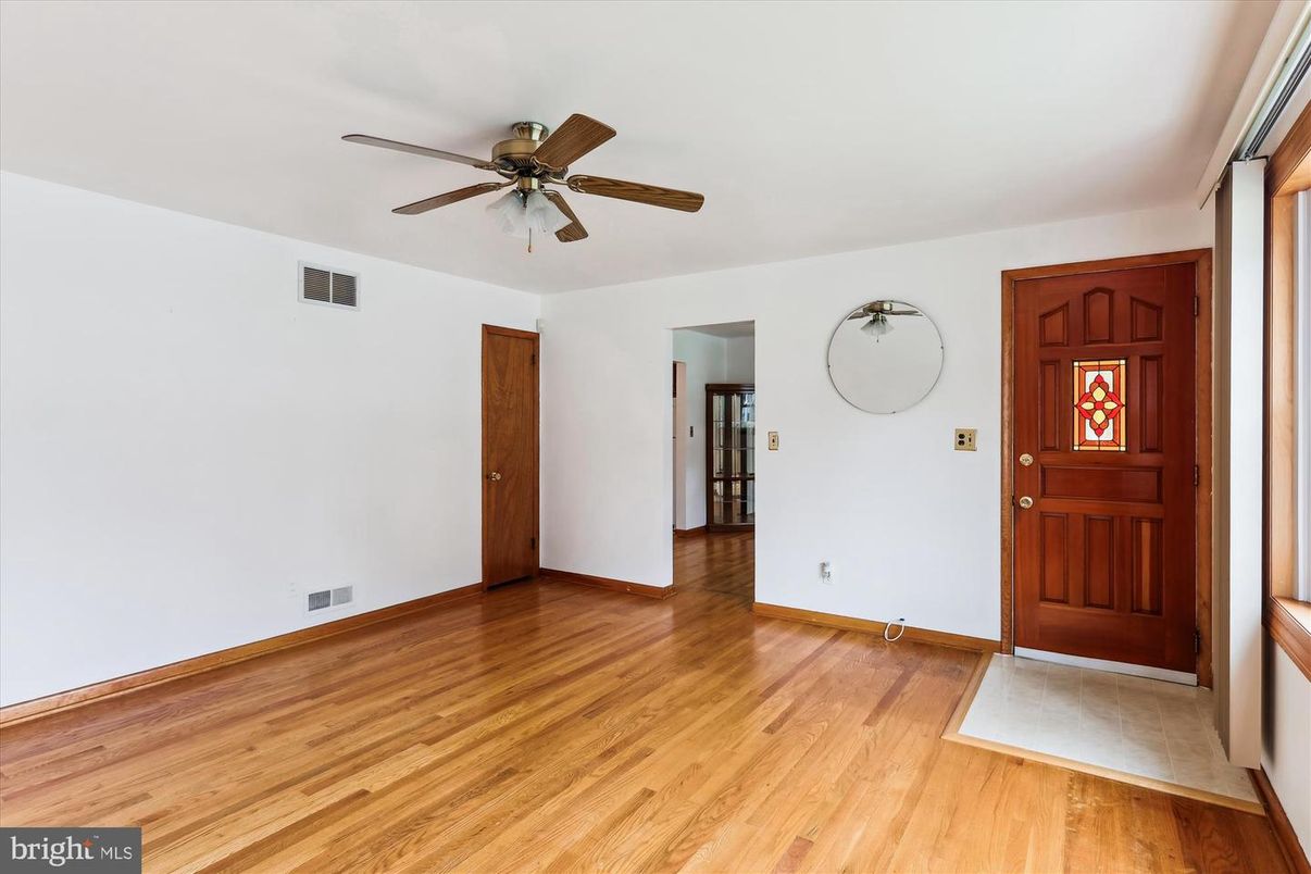 Empty room, Interior, Wood Texture Flooring