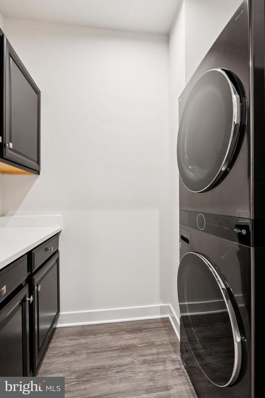Interior, Utility Closets, Washer, Wood Texture Flooring