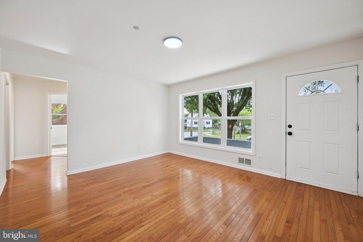 Empty room, Interior, Wood Texture Flooring