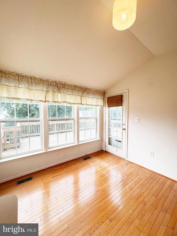 Empty room, Interior, Wood Texture Flooring