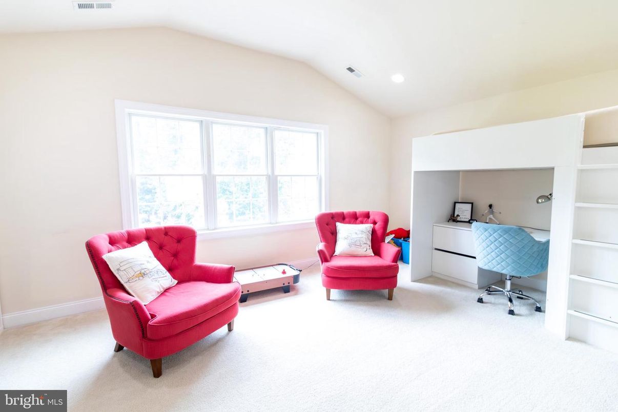 Home Office, Interior, Recessed Lighting