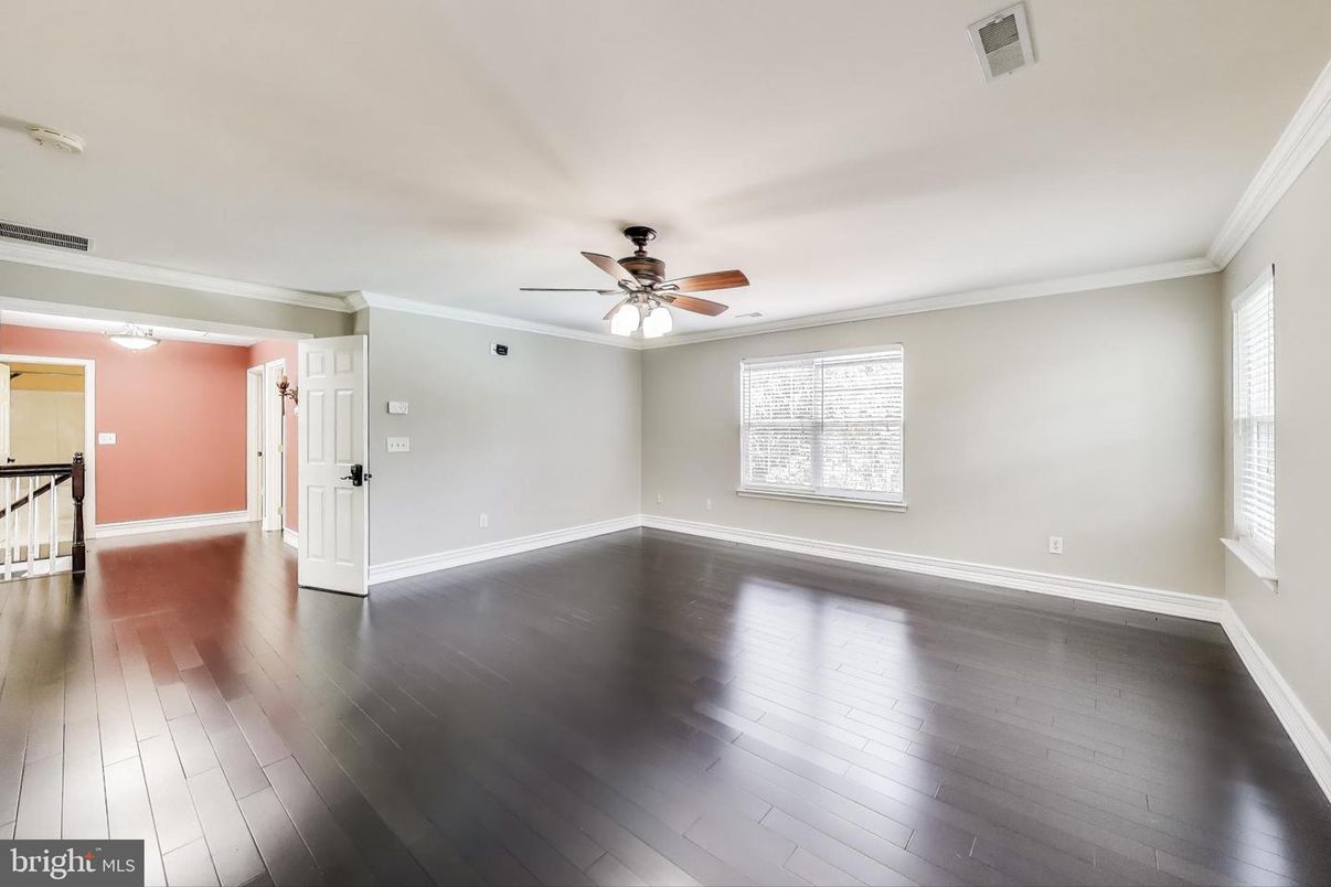 Empty room, Interior, Wood Texture Flooring