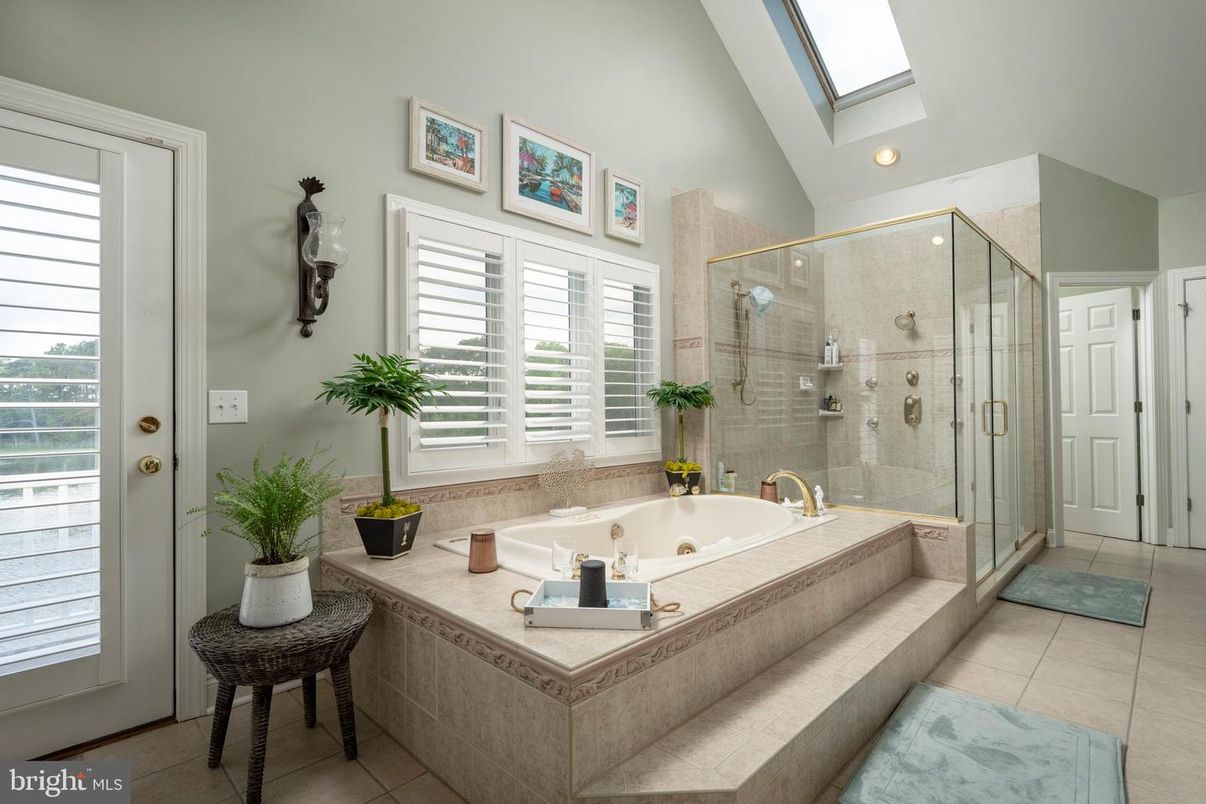 Bathroom, Glass Ceilings, Glass Shower, Interior, Recessed Lighting