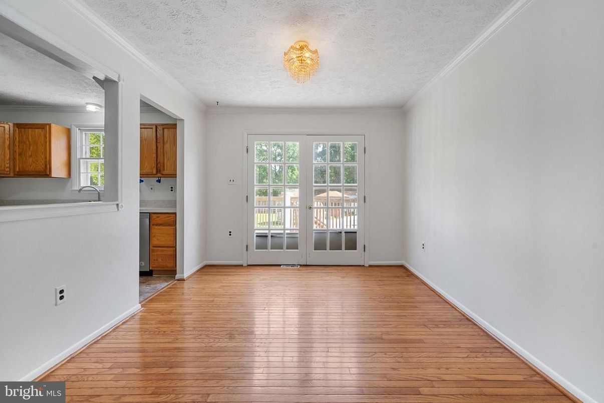 Empty room, Interior, Wood Texture Flooring