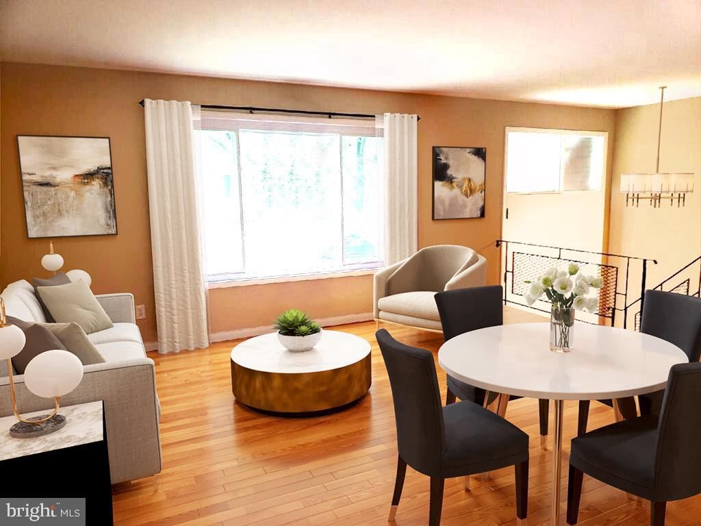 Dining room, Interior, Wood Texture Flooring