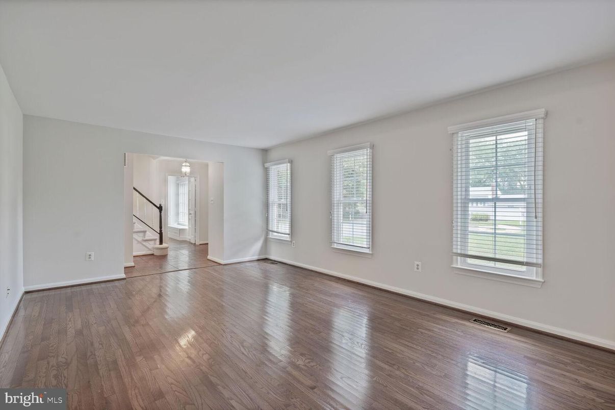 Empty room, Interior, Wood Texture Flooring