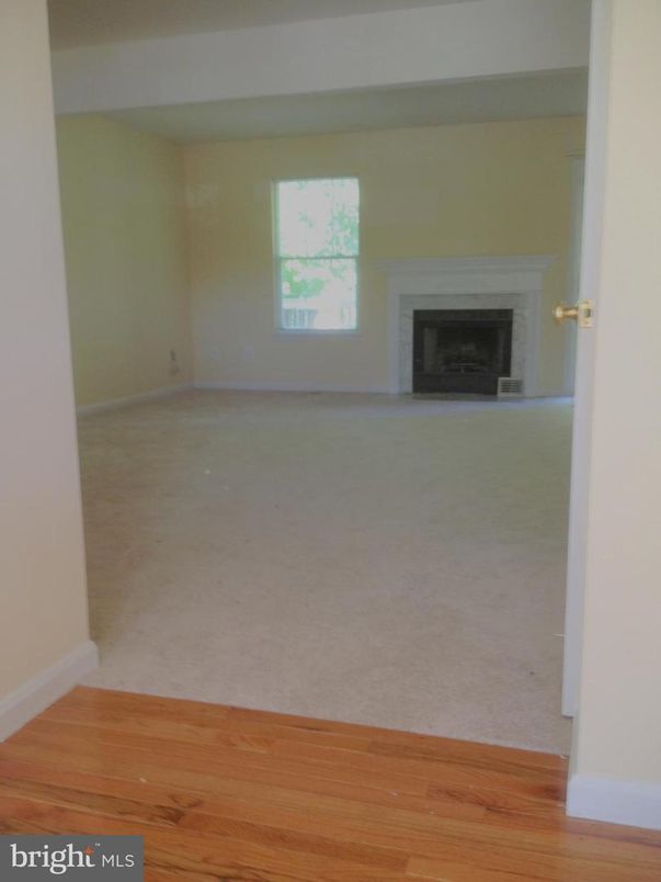 Empty room, Fireplace, Interior, Wood Texture Flooring
