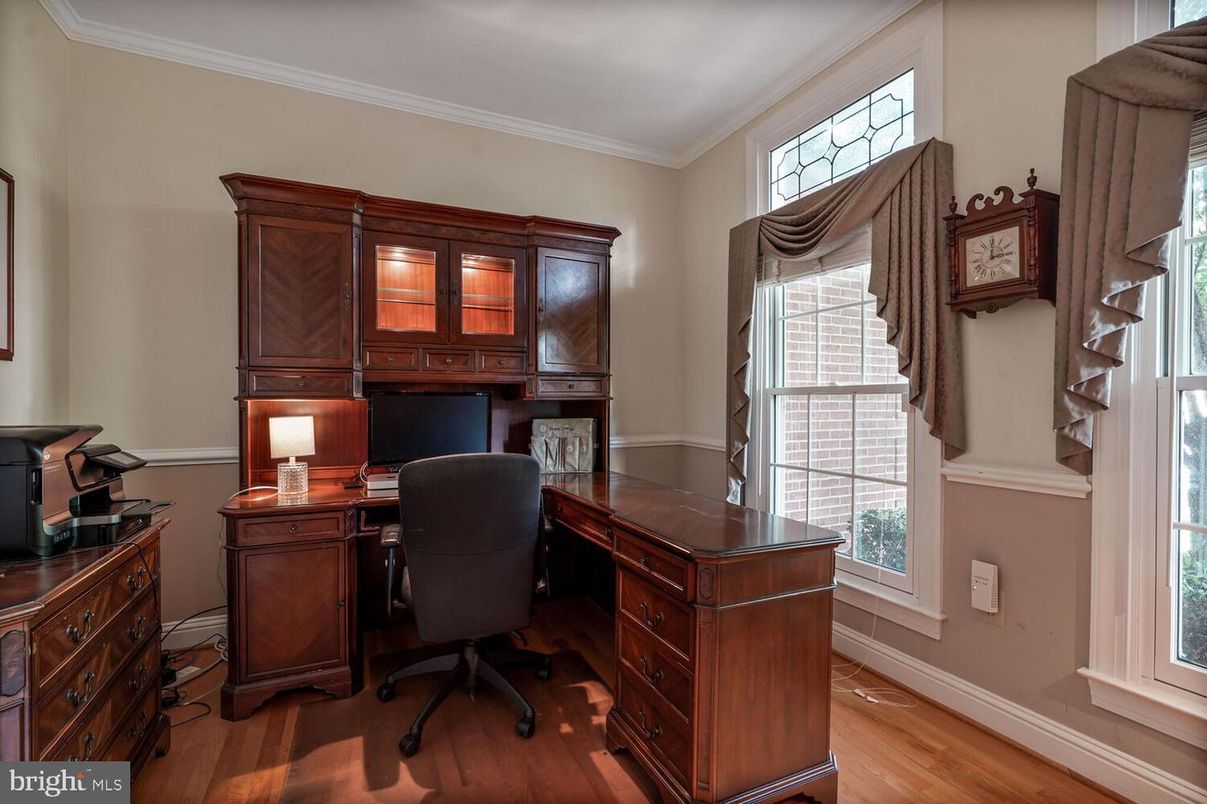 Home Office, Interior, Wood Texture Flooring
