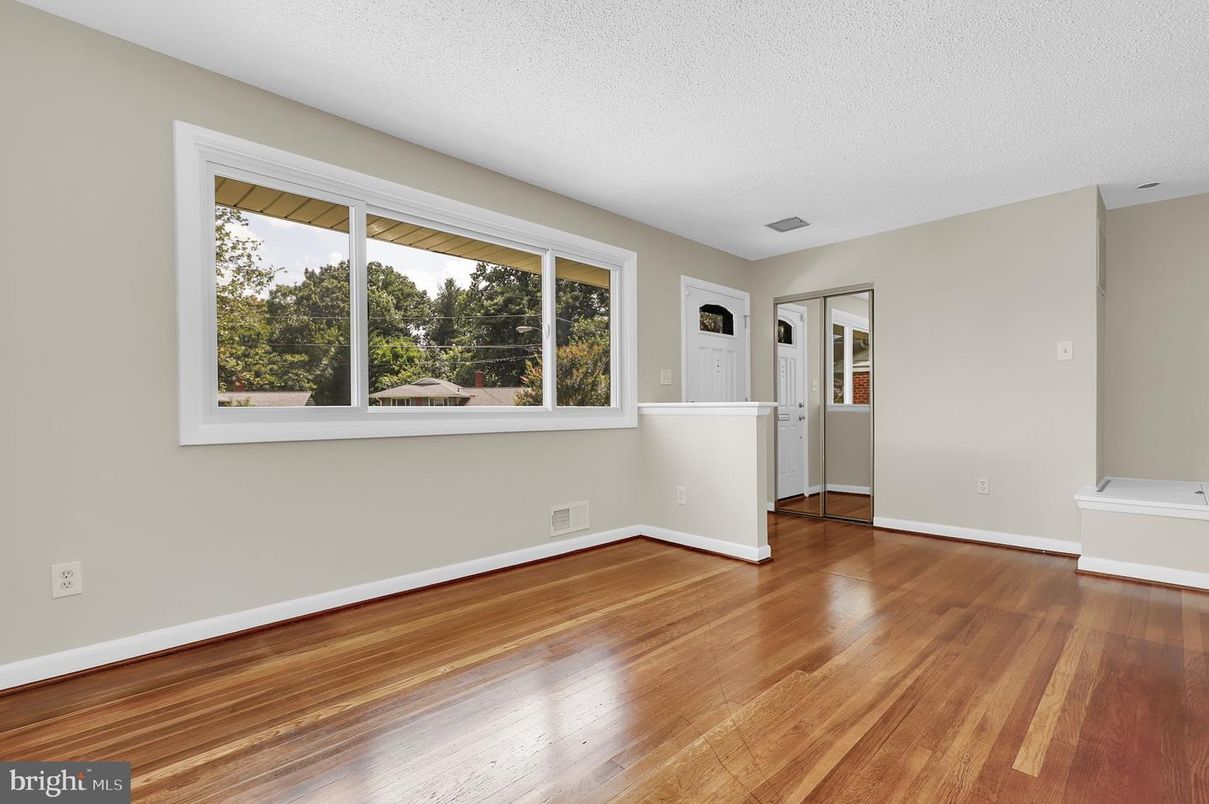 Empty room, Interior, Wood Texture Flooring