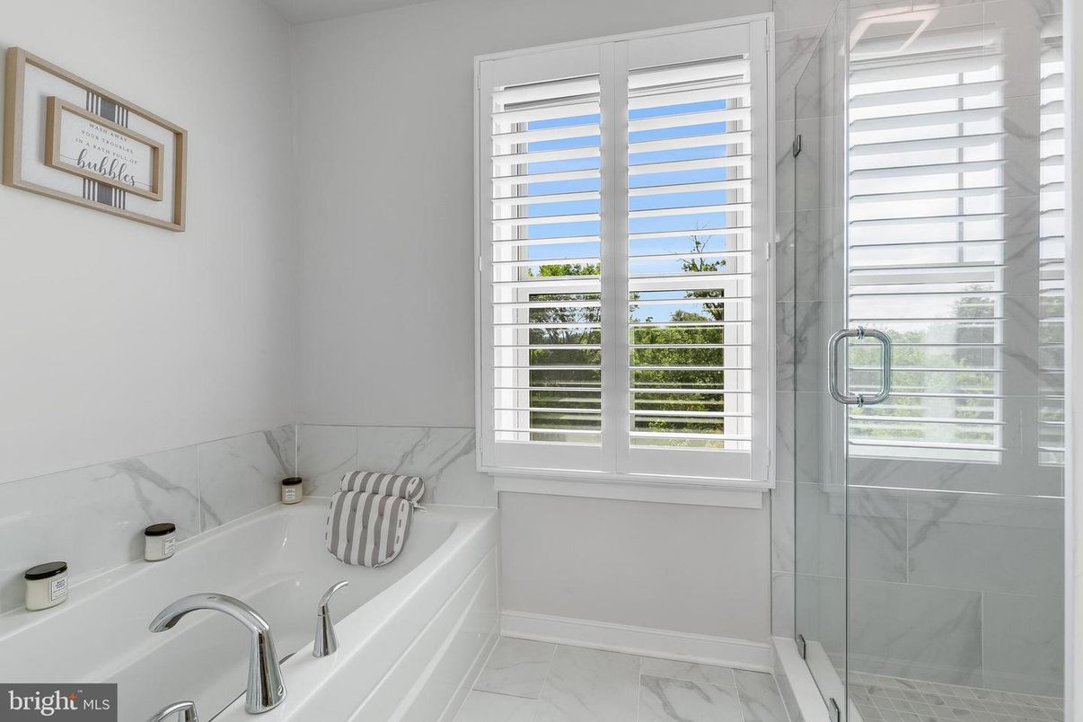 Bathroom, Glass Shower, Interior, Marble, Marble Walls