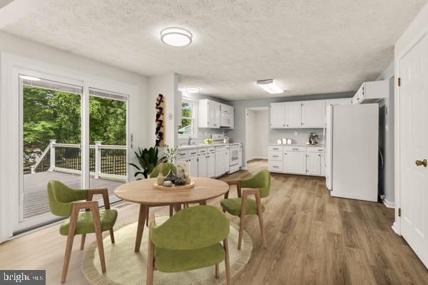 Dining room, Interior, Kitchen, Wood Texture Flooring