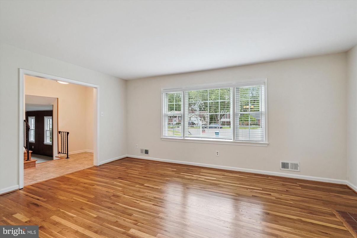 Empty room, Interior, Wood Texture Flooring