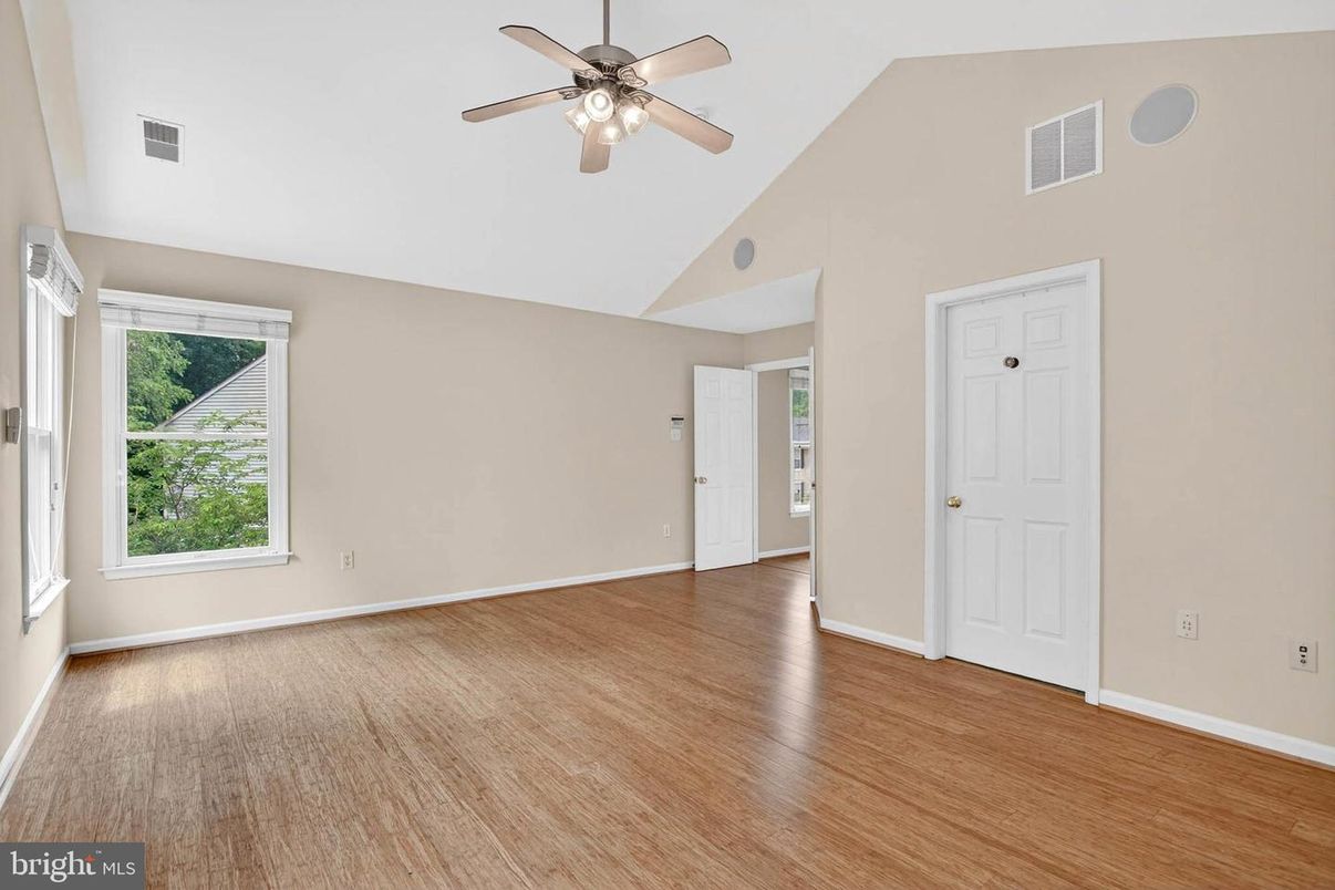 Empty room, Interior, Wood Texture Flooring