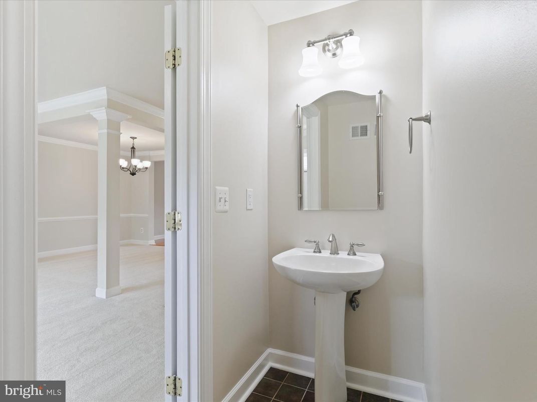 Bathroom, Chandelier, Interior