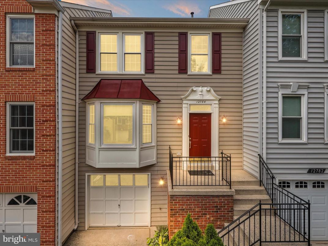 Attached, Exterior, Facade, Brick Facade, Rowhouse