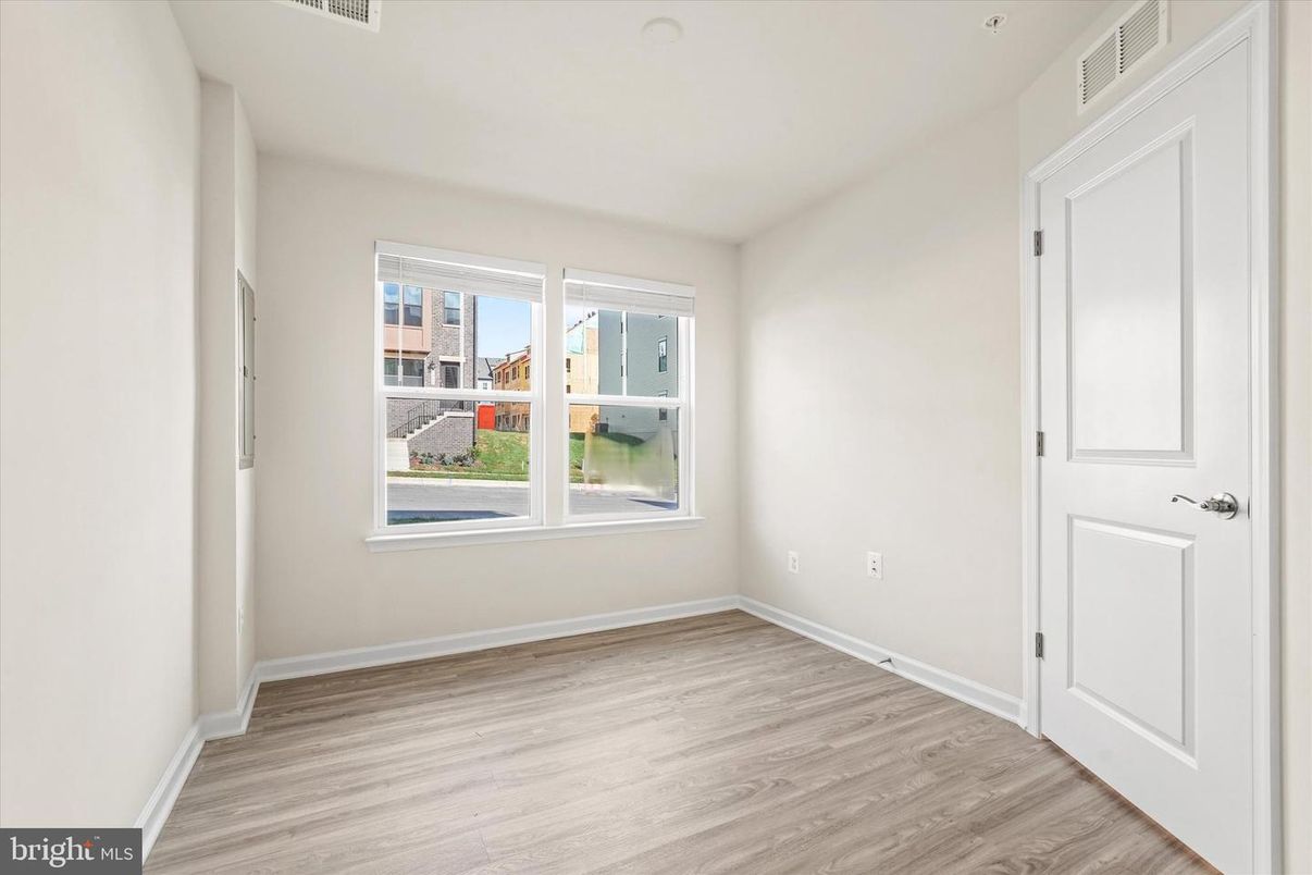 Empty room, Interior, Wood Texture Flooring