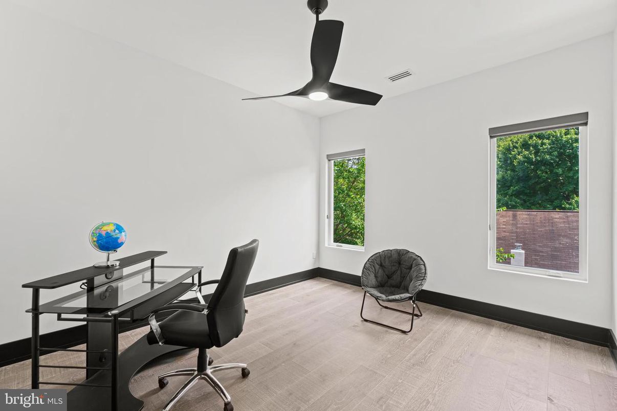 Home Office, Interior, Wood Texture Flooring
