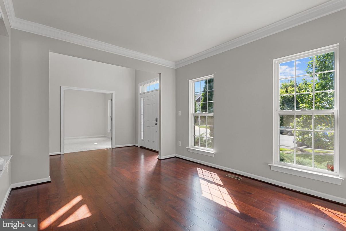 Empty room, Interior, Wood Texture Flooring