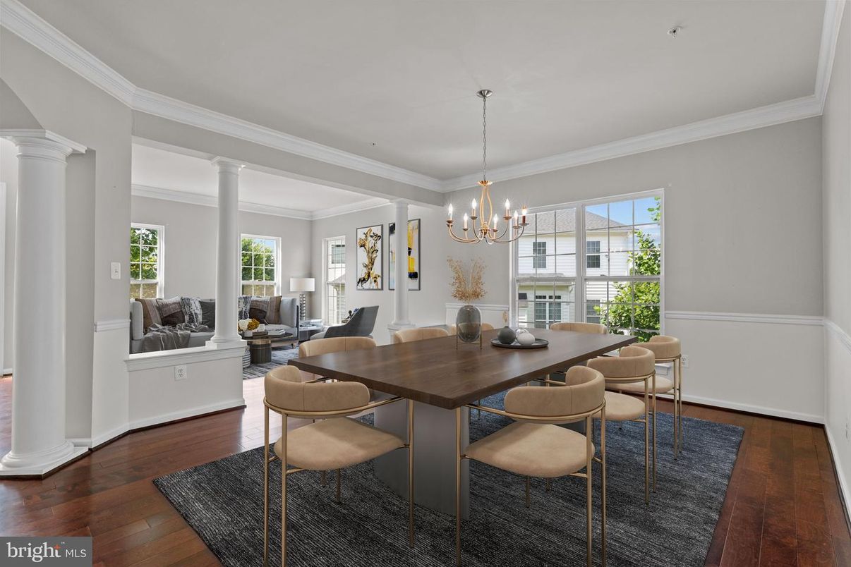Chandelier, Dining room, Interior, Living room, Wood Texture Flooring