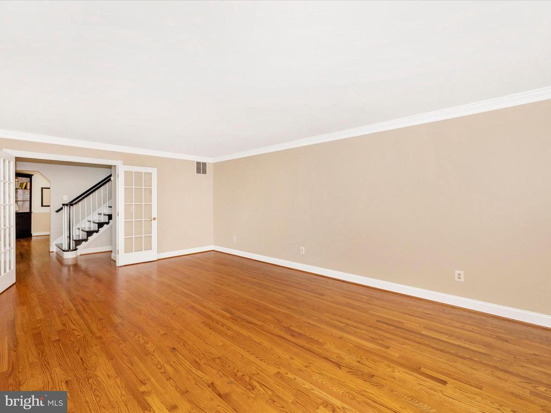 Empty room, Interior, Wood Texture Flooring