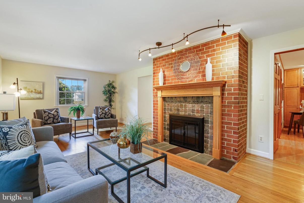 Fireplace, Interior, Living room, Stone Walls, Wood Texture Flooring