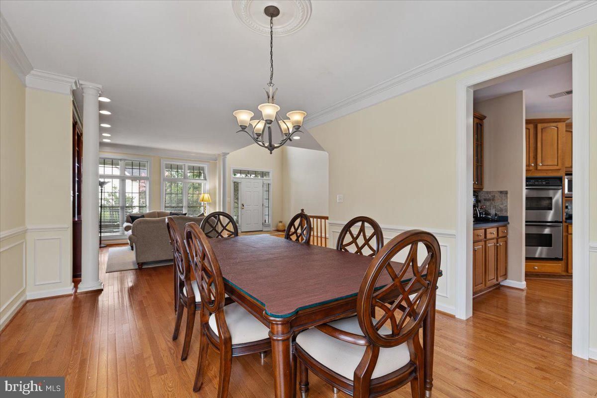Chandelier, Dining room, Interior, Living room, Wood Texture Flooring