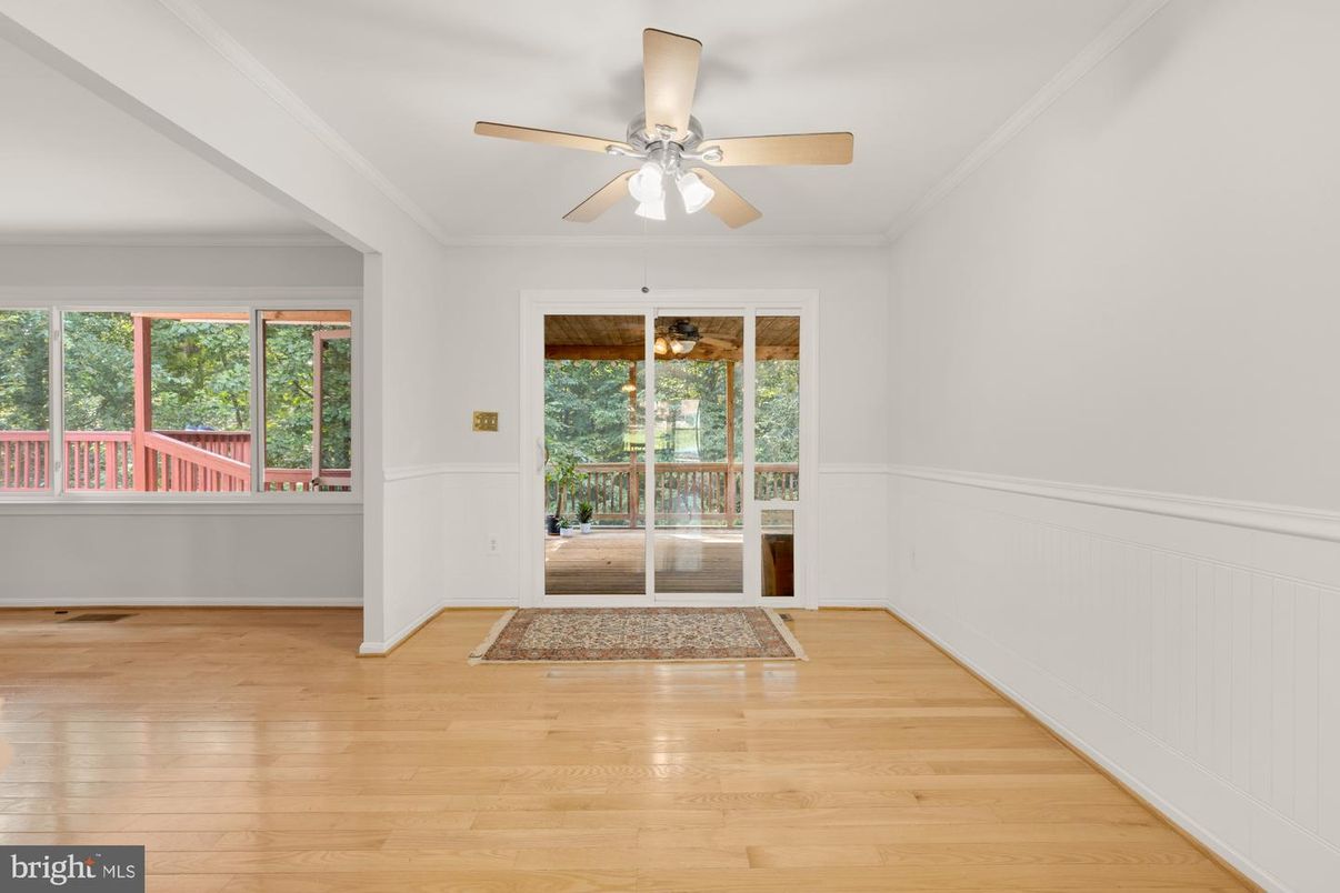 Empty room, Interior, Wood Texture Flooring