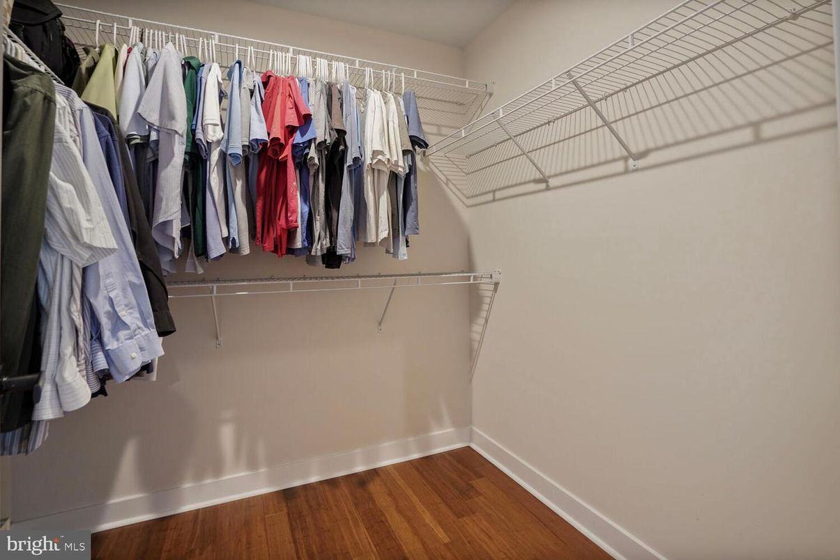 Interior, Walk-in Closets, Wood Texture Flooring
