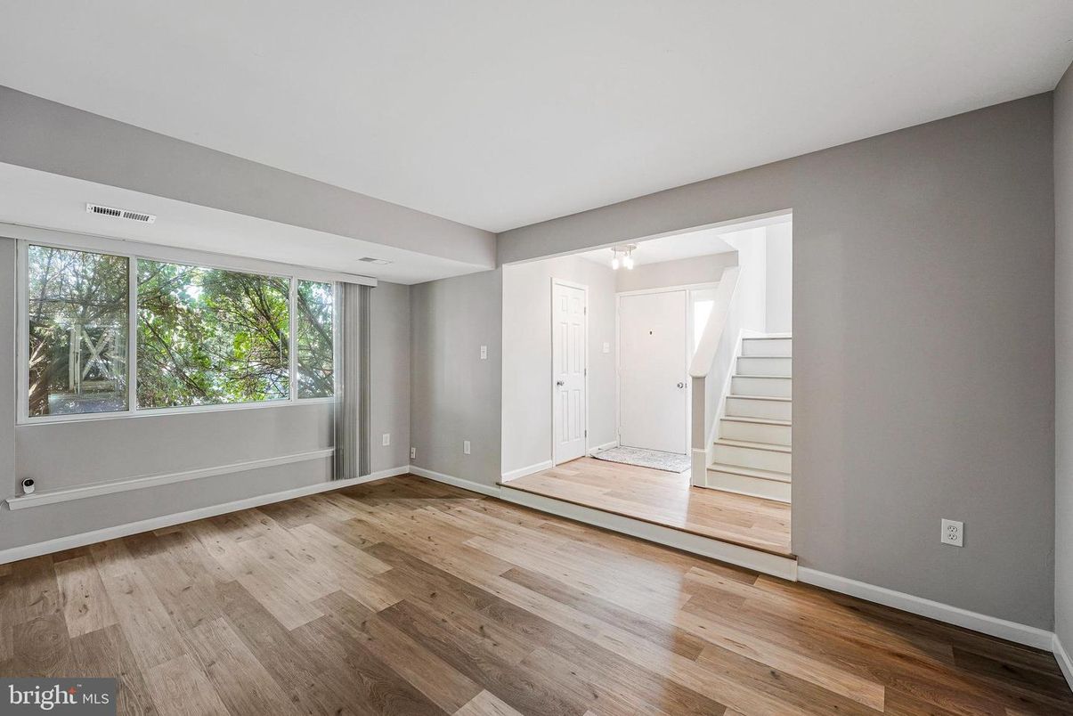 Empty room, Interior, Wood Texture Flooring