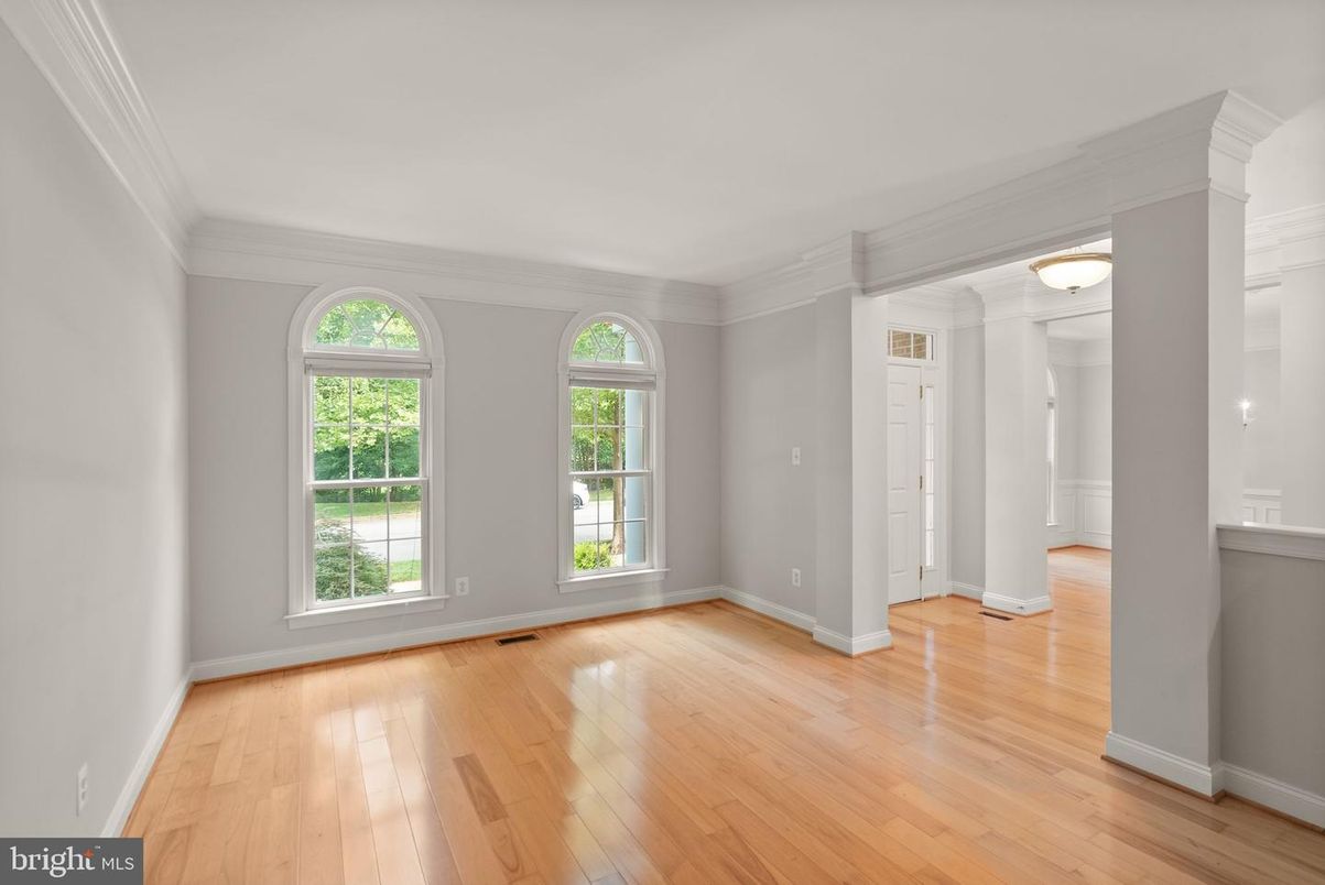 Empty room, Interior, Wood Texture Flooring