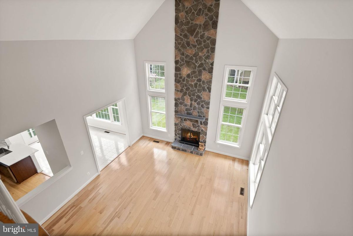 Fireplace, Interior, Wood Texture Flooring