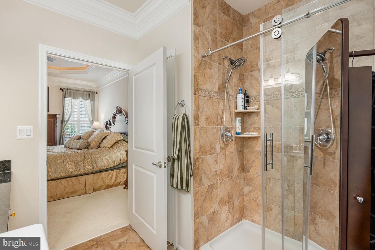 Bathroom, Bedroom, Glass Shower, Interior
