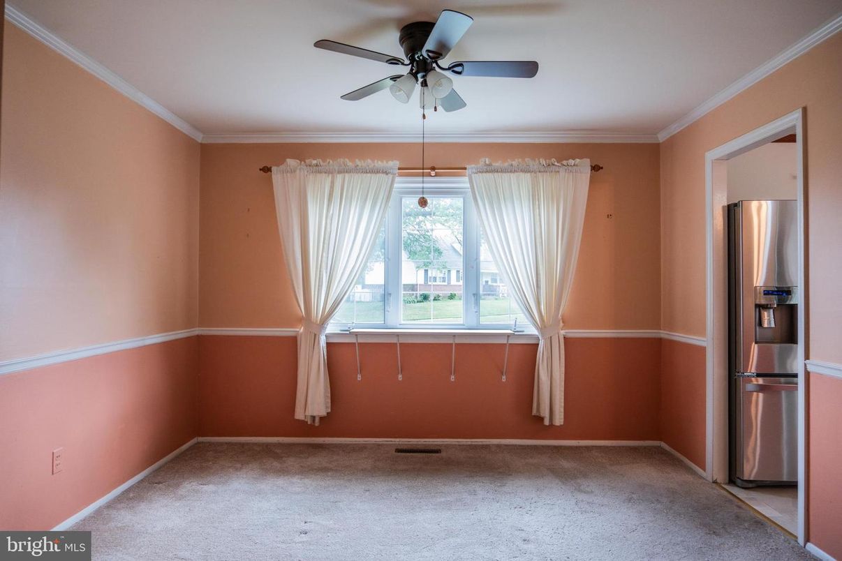 Empty room, Interior, Stainless Steel Appliances