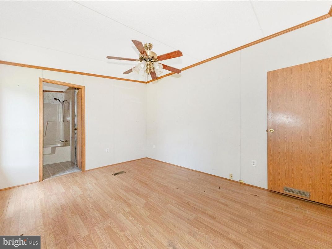 Bathroom, Empty room, Interior, Wood Texture Flooring