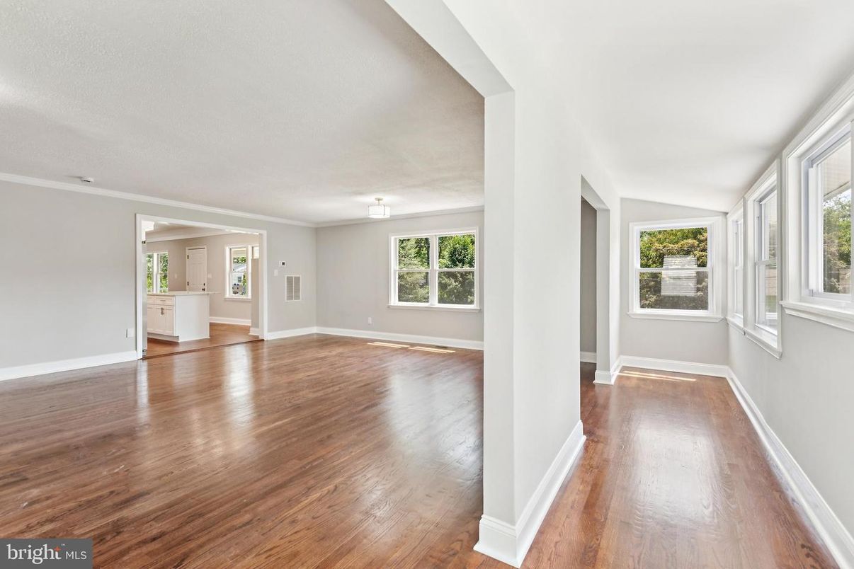 Empty room, Interior, Wood Texture Flooring