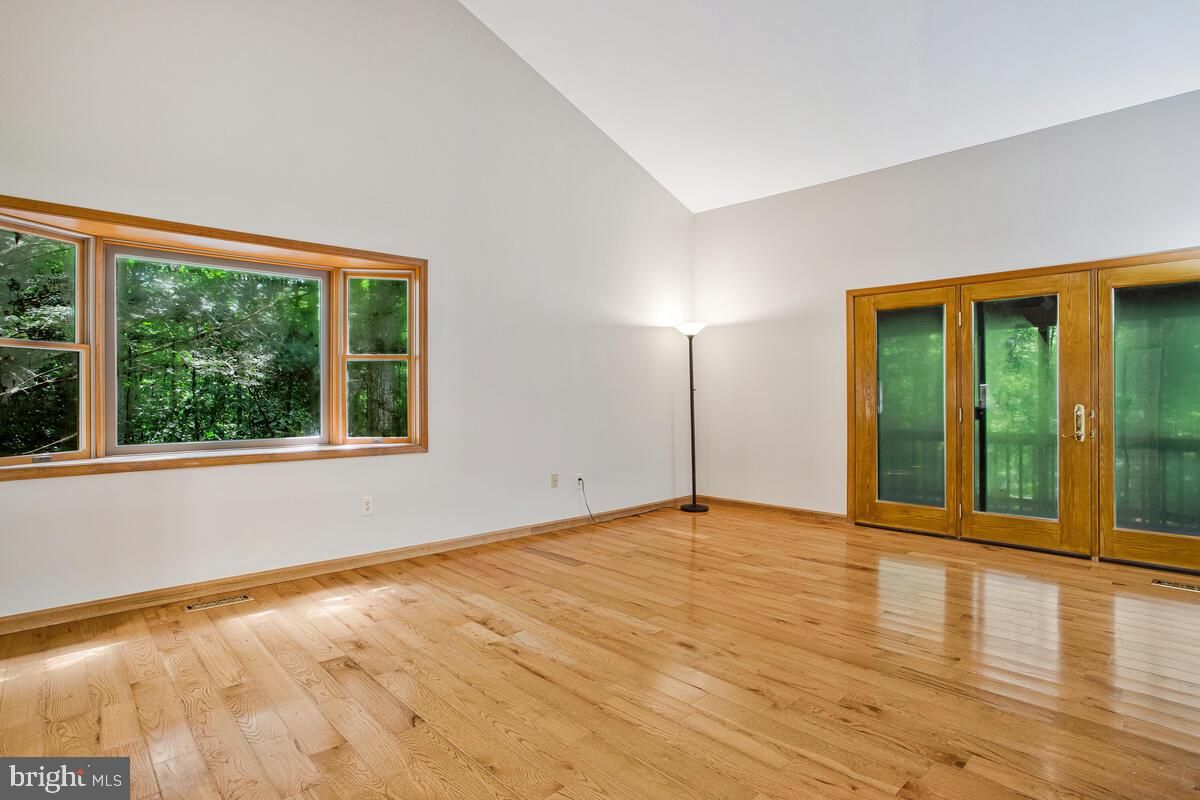 Empty room, Interior, Wood Texture Flooring