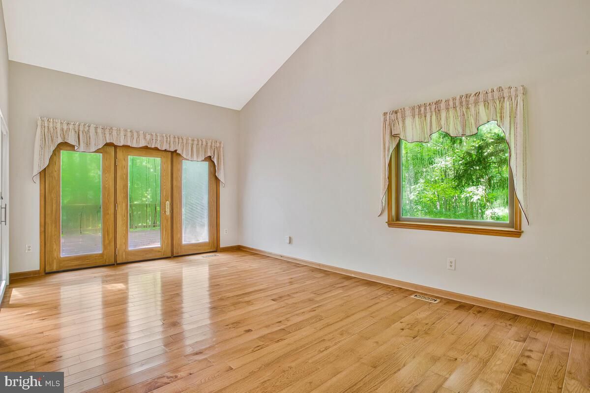 Empty room, Interior, Wood Texture Flooring