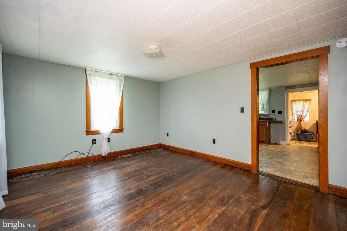Empty room, Interior, Wood Texture Flooring