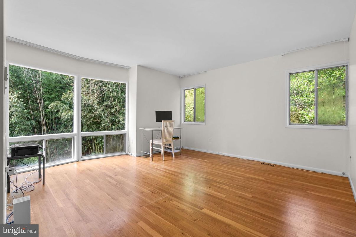 Empty room, Interior, Wood Texture Flooring