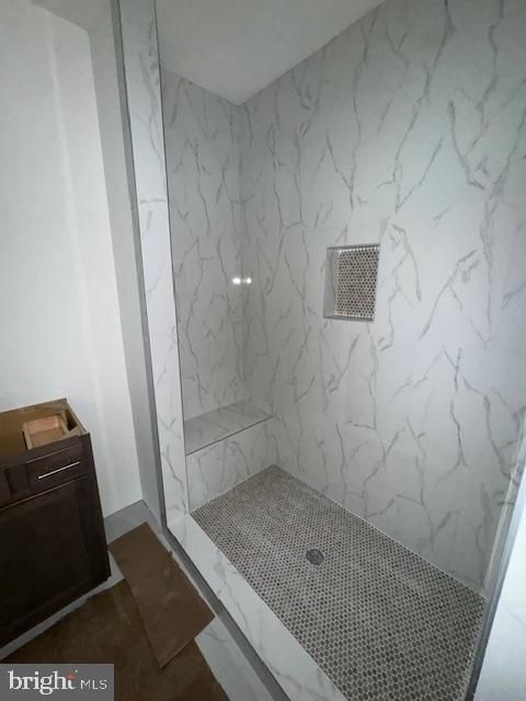 Bathroom, Interior, Marble Walls