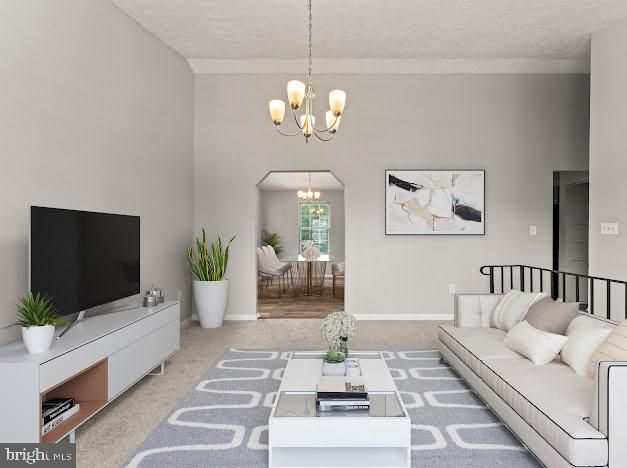 Chandelier, Interior, Living room