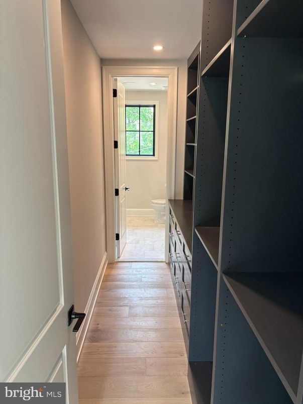 Interior, Recessed Lighting, Walk-in Closets, Wood Texture Flooring