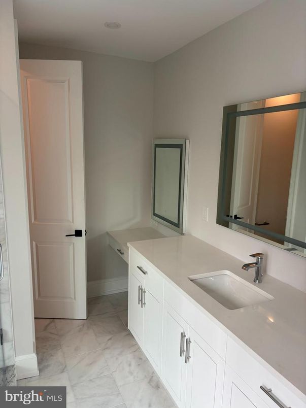 Bathroom, Dual Sink Vanities, Interior, Marble