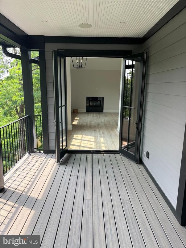 Exterior, Wood Texture Flooring