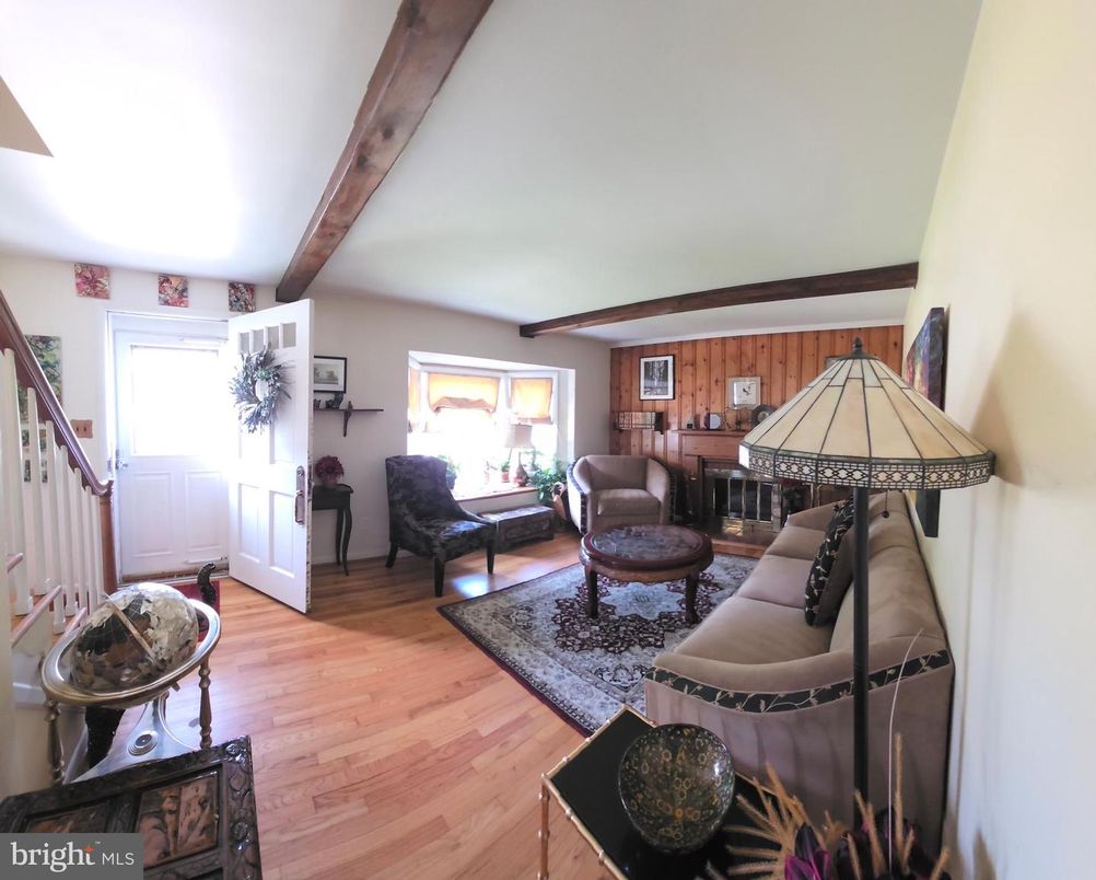 Interior, Living room, Wooden Beams, Wood Texture Flooring