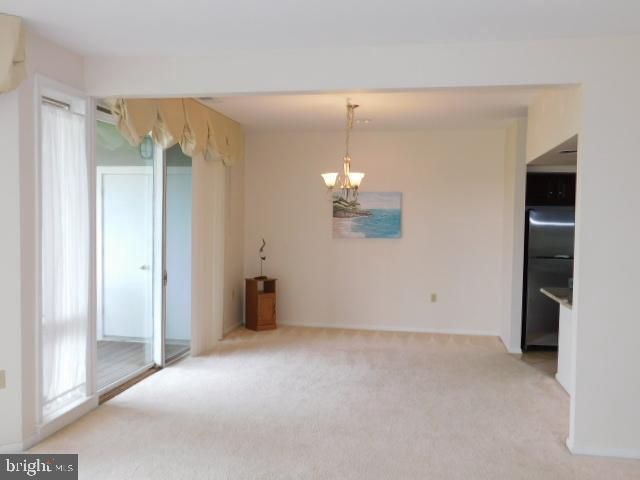 Chandelier, Empty room, Interior
