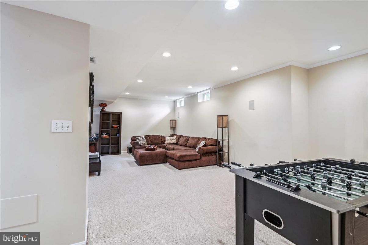 Interior, Kitchen, Living room, Recessed Lighting